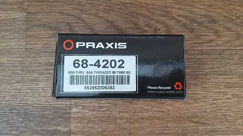 Новая каретка Praxis Works BSA M30 THRU Road/MTB Bottom Bracket (30 вал)