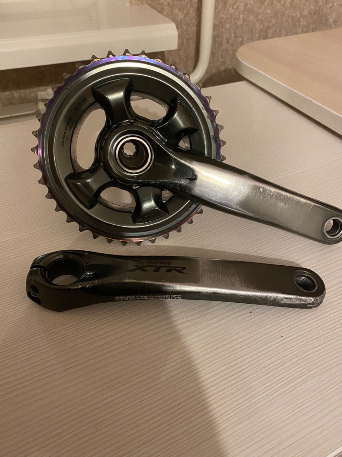 Шатуны Shimano FC-M9020-2 XTR 38x28T 175 мм