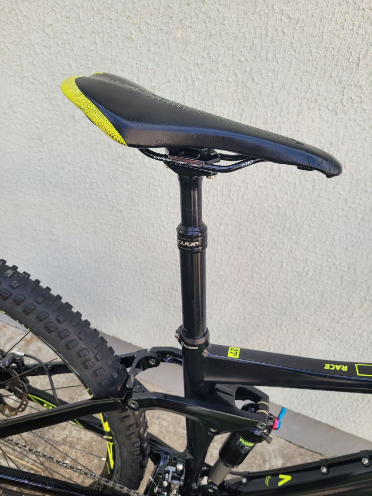 Двухподвес  CUBE STEREO 140HPA RACE 27.5.