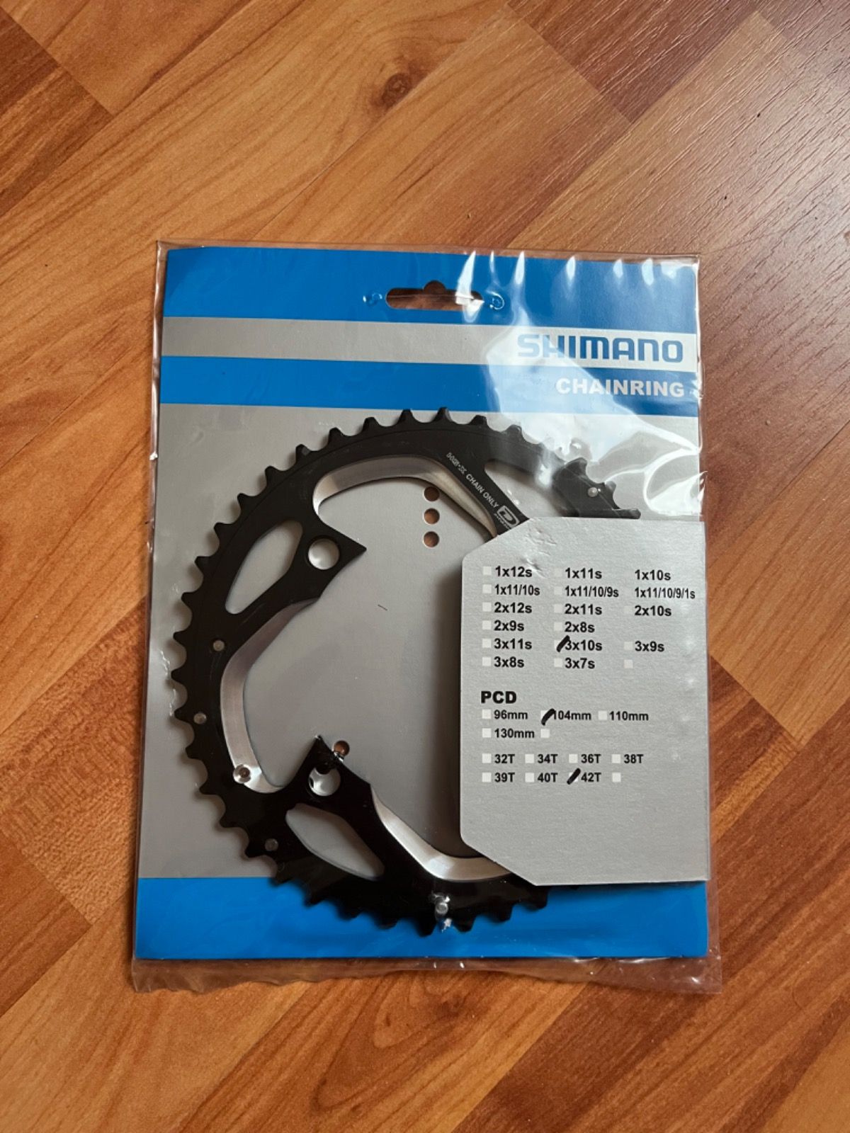 Звезда shimano m780 XT 42t