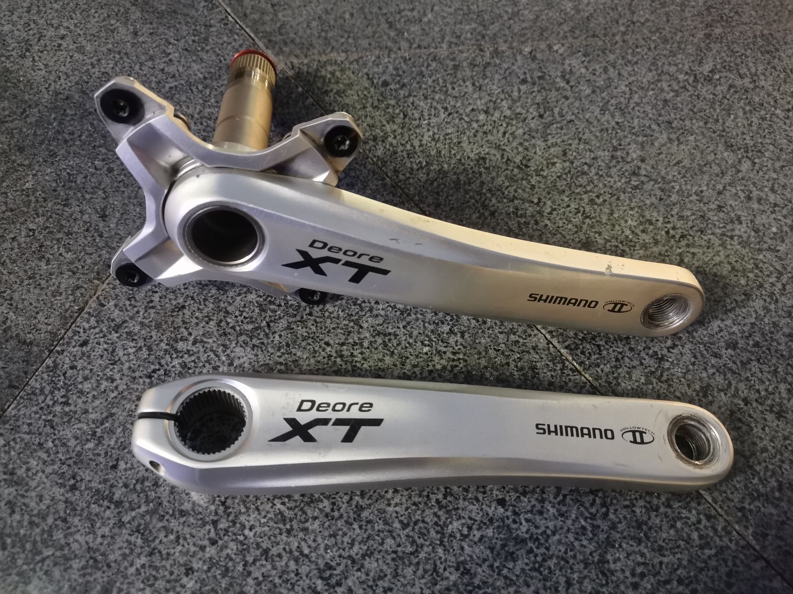 Педали West Biking SC-311 на промах, шатуны Shimano XT