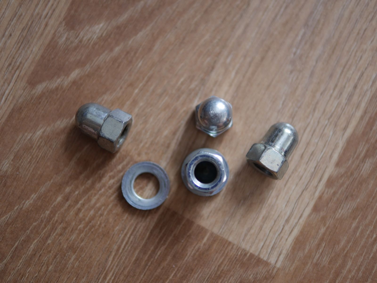 Гайки колёсные 3/8'' 26TPI (М9.5х1.0мм) винтажные