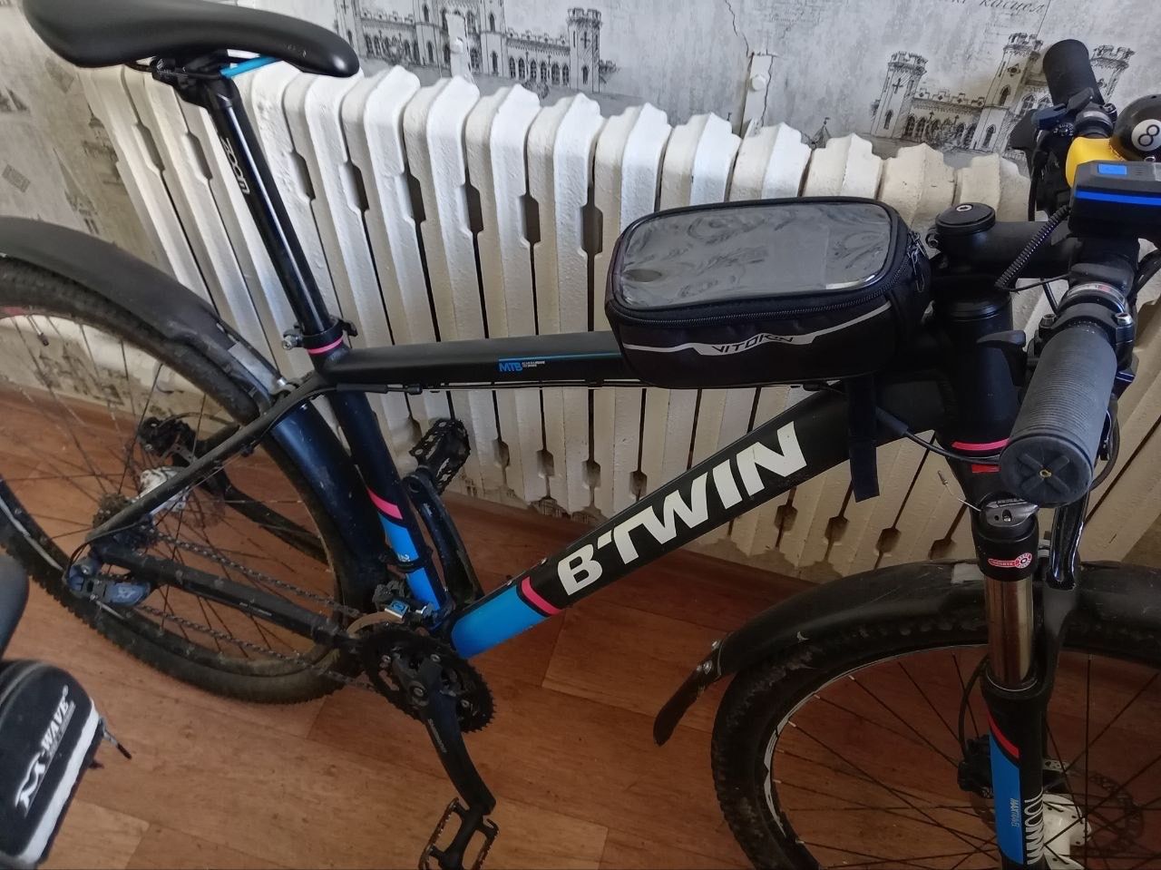 B'twin rockrider 560, гидравлика