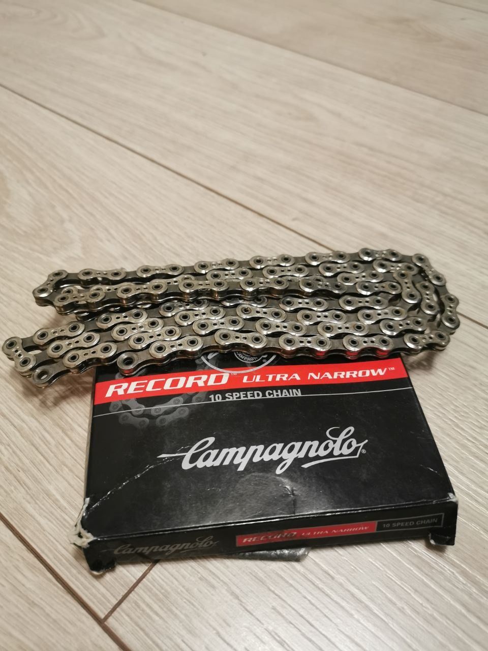 Цепь Campagnolo Record Ultra Narrow - 10 скоростей