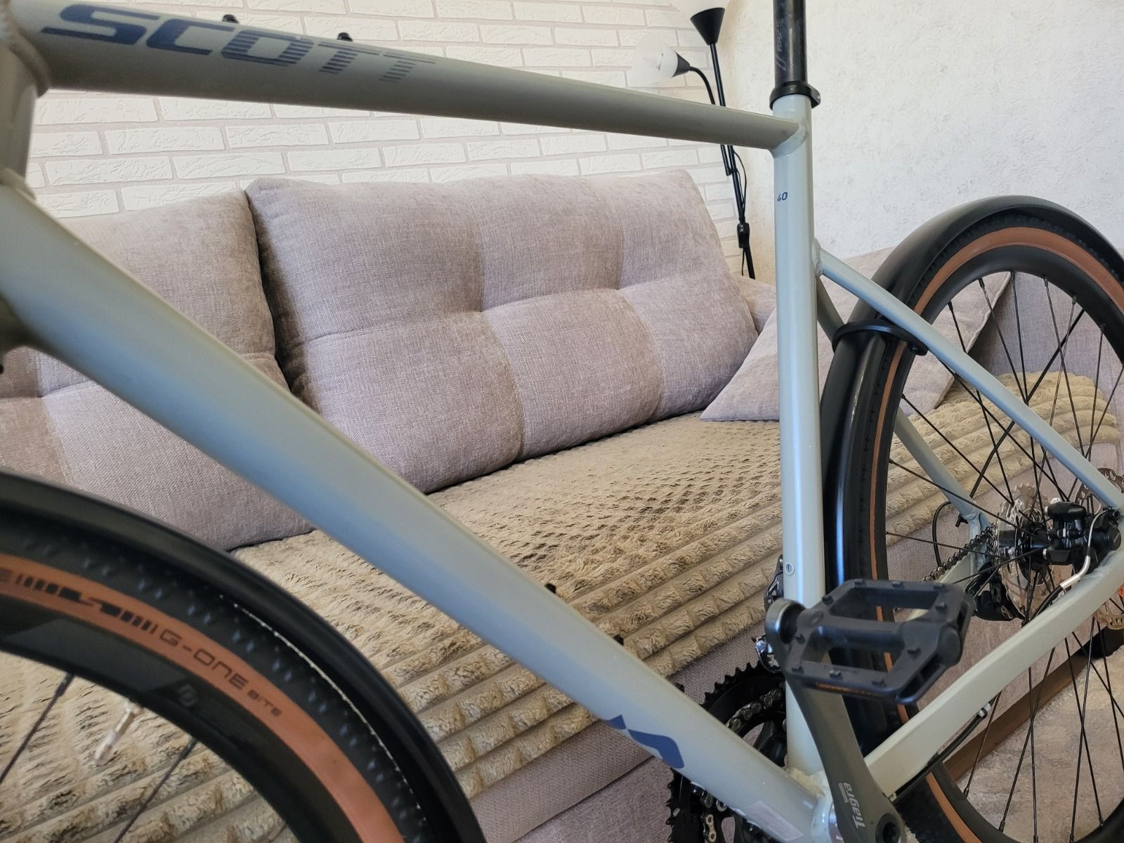 SCOTT SPEEDSTER GRAVEL 40 (2023г), XL рама.