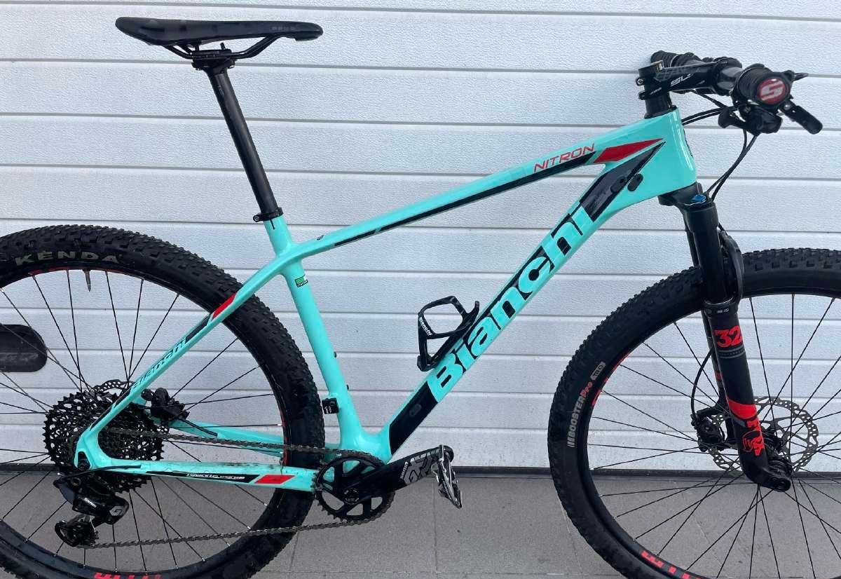 Bianchi Nitron 9.1 Fox gx M 29 карбон carbon