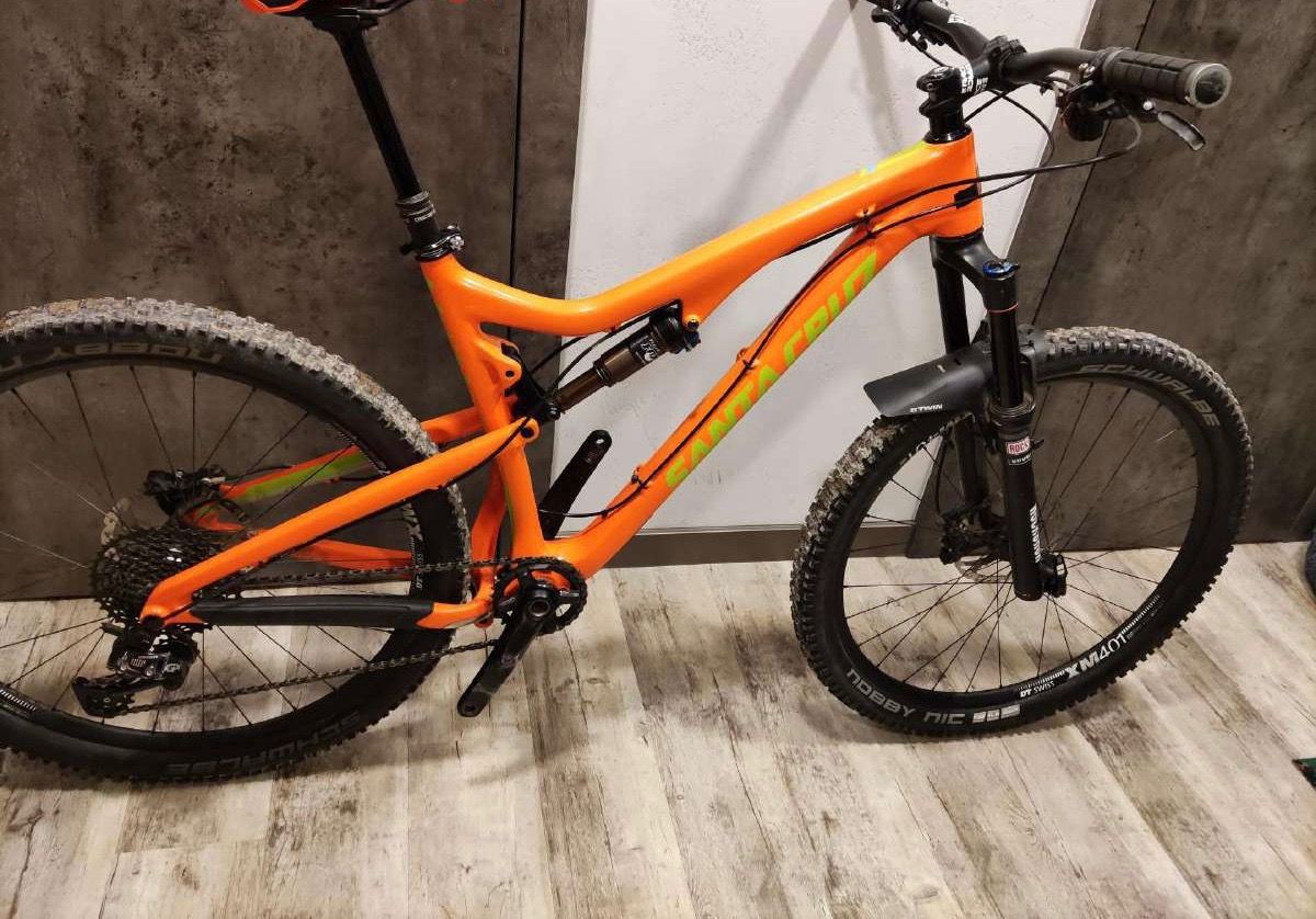 Santa Cruz carbon карбон 47 см 27.5 xt fox двухподвес