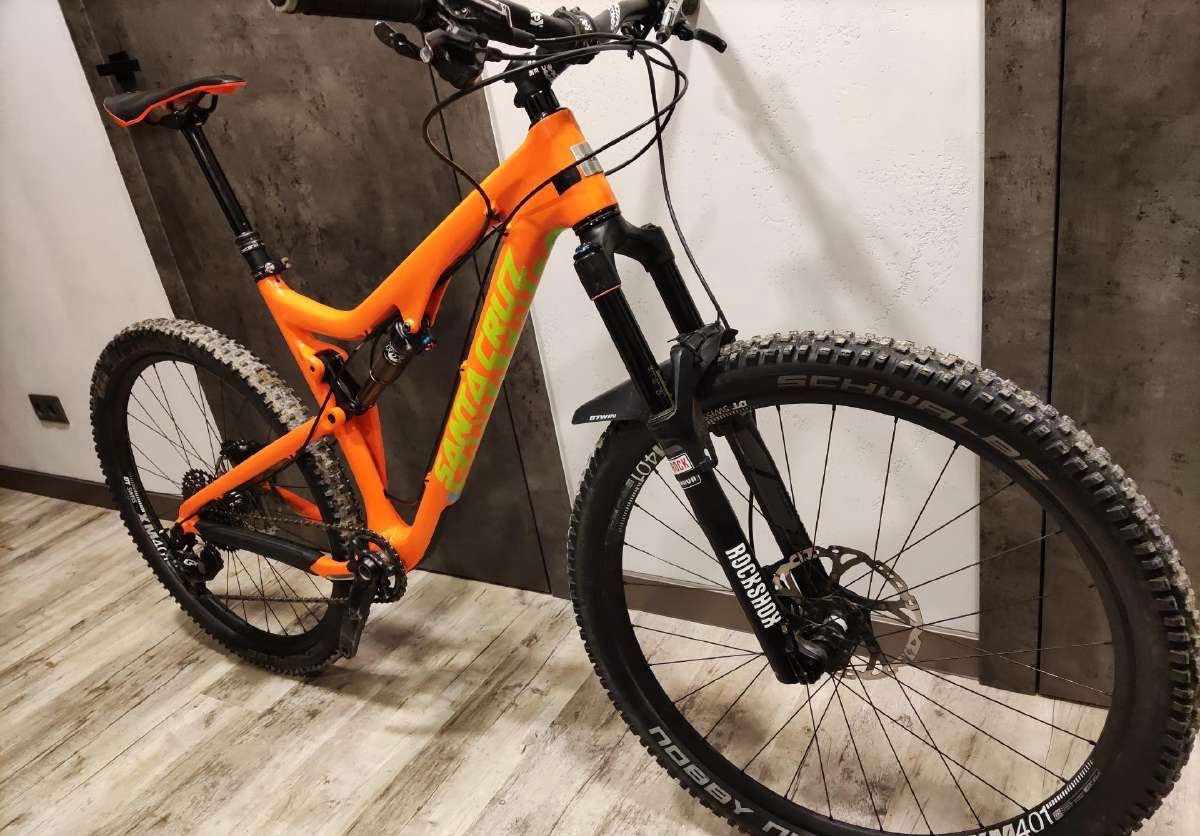Santa Cruz carbon карбон 47 см 27.5 xt fox двухподвес