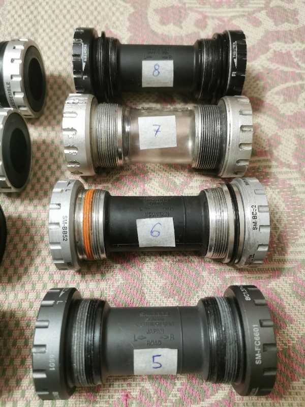 Каретки Shimano Hollowtech II