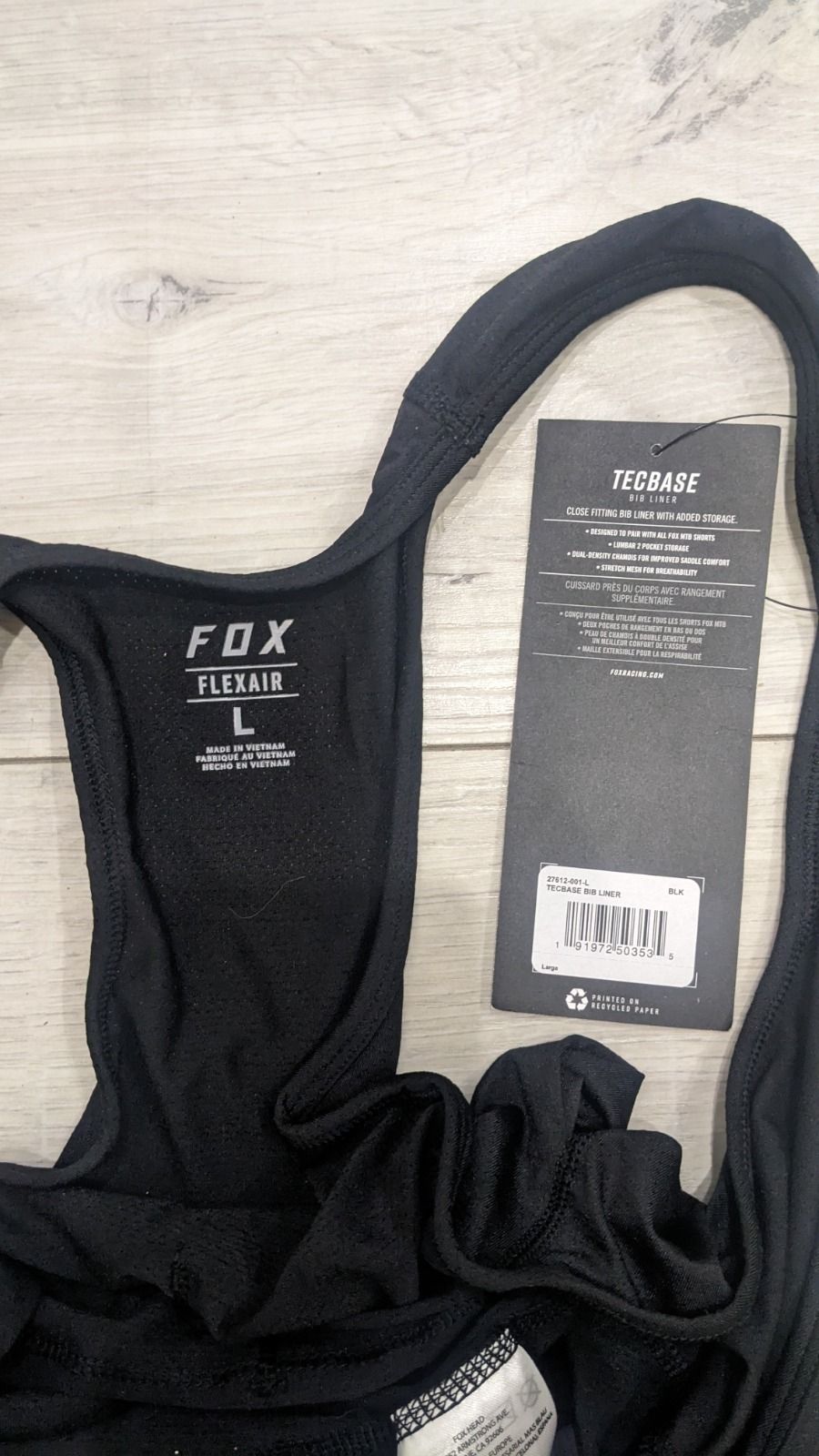 Велошорты/велотрусы/бибы FOX Tecbase