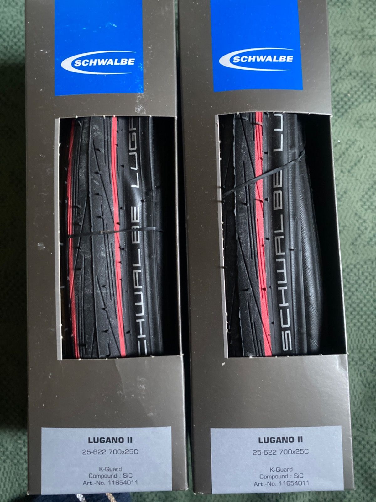 Складная Schwalbe  Lugano II K-Guard 25-622 (700x25c) новая