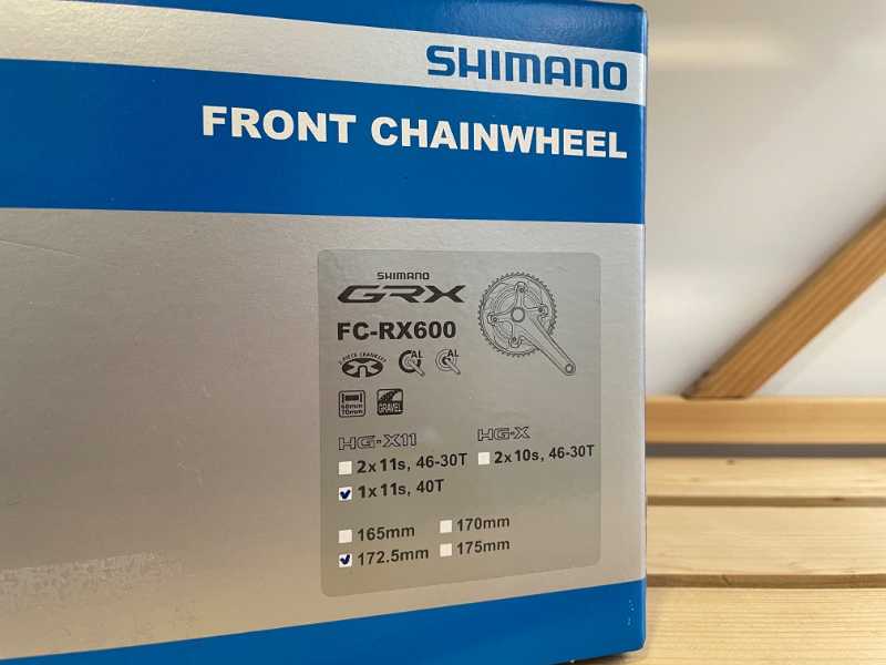 Shimano GRX fc-rx600 40t
