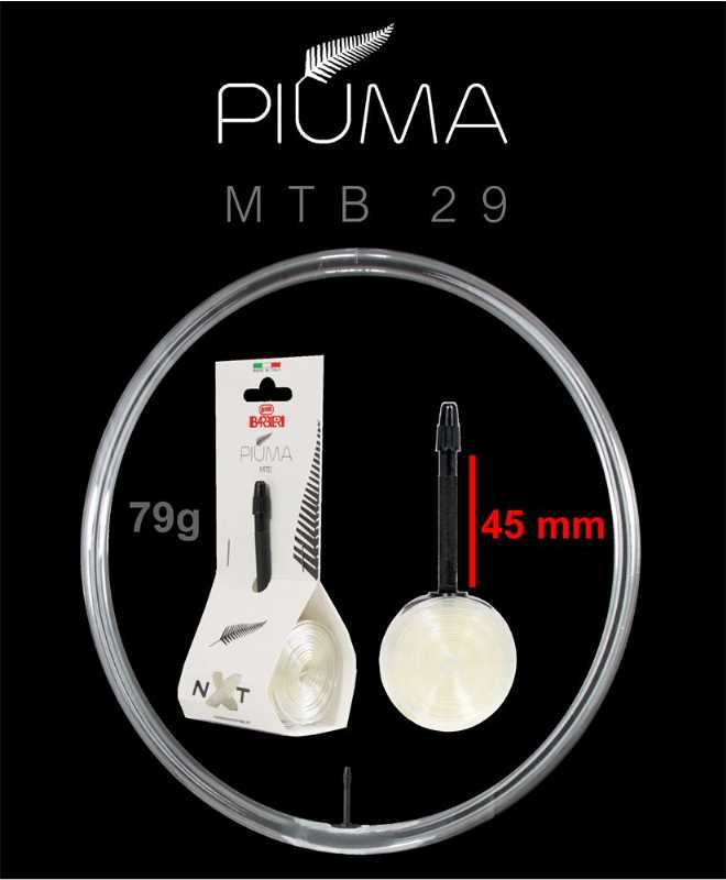 Велосипедная камера Barbieri NXT Piuma 29x2,10-2,6 presta 45 мм