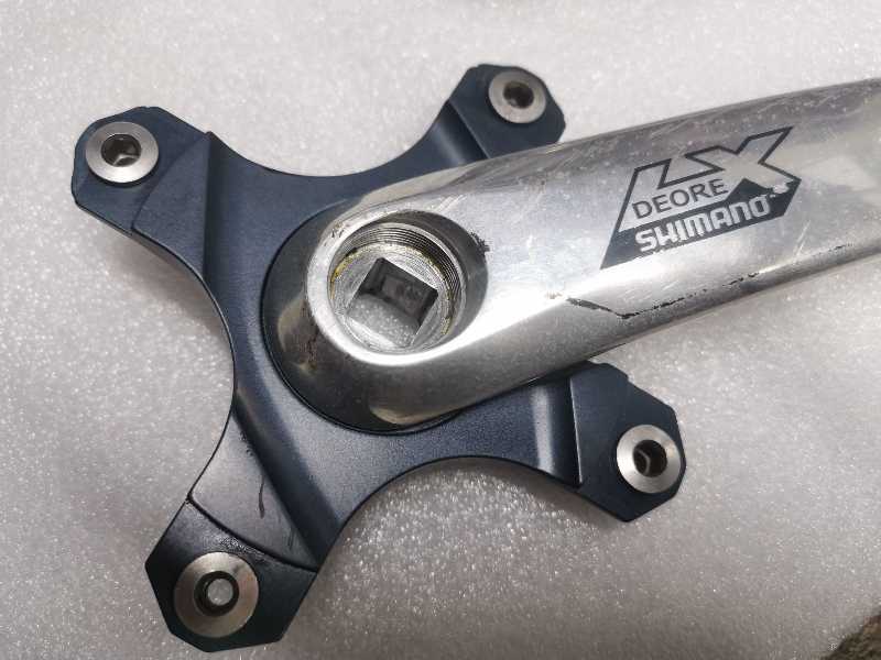 Шатуны Shimano Deore LX FC-M570 JAPAN