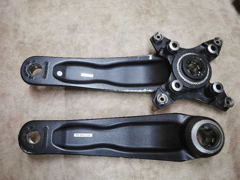 Шатуны Shimano ALIVIO квадрат и окталинк каретка