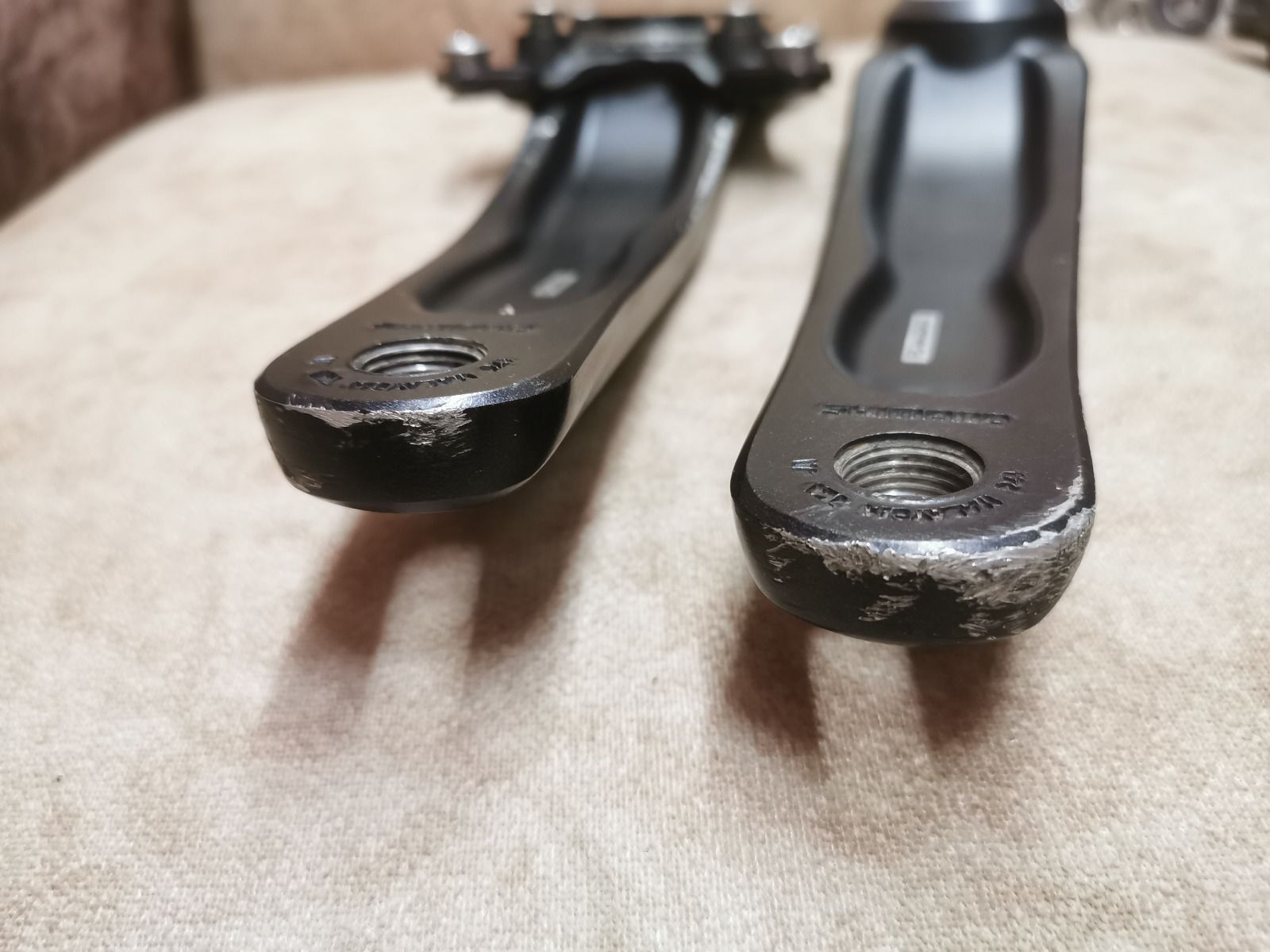 Шатуны Shimano ALIVIO квадрат и окталинк каретка