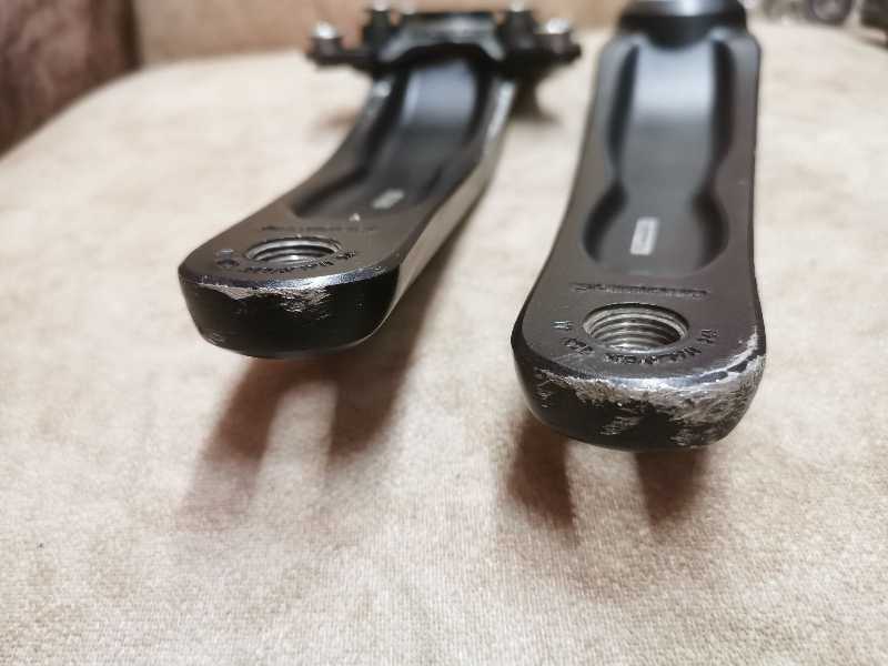 Шатуны Shimano ALIVIO квадрат и окталинк каретка