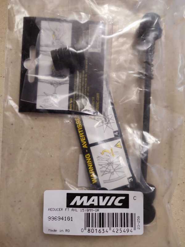 набор:  Адаптер переднего колеса Mavic 15>9 мм + эксцентрик