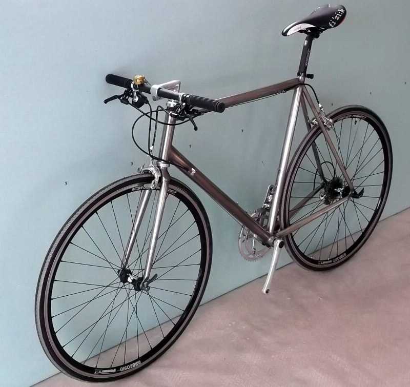 Титановый шоссейный велосипед Colnago Titanio Monotitan 1998 год