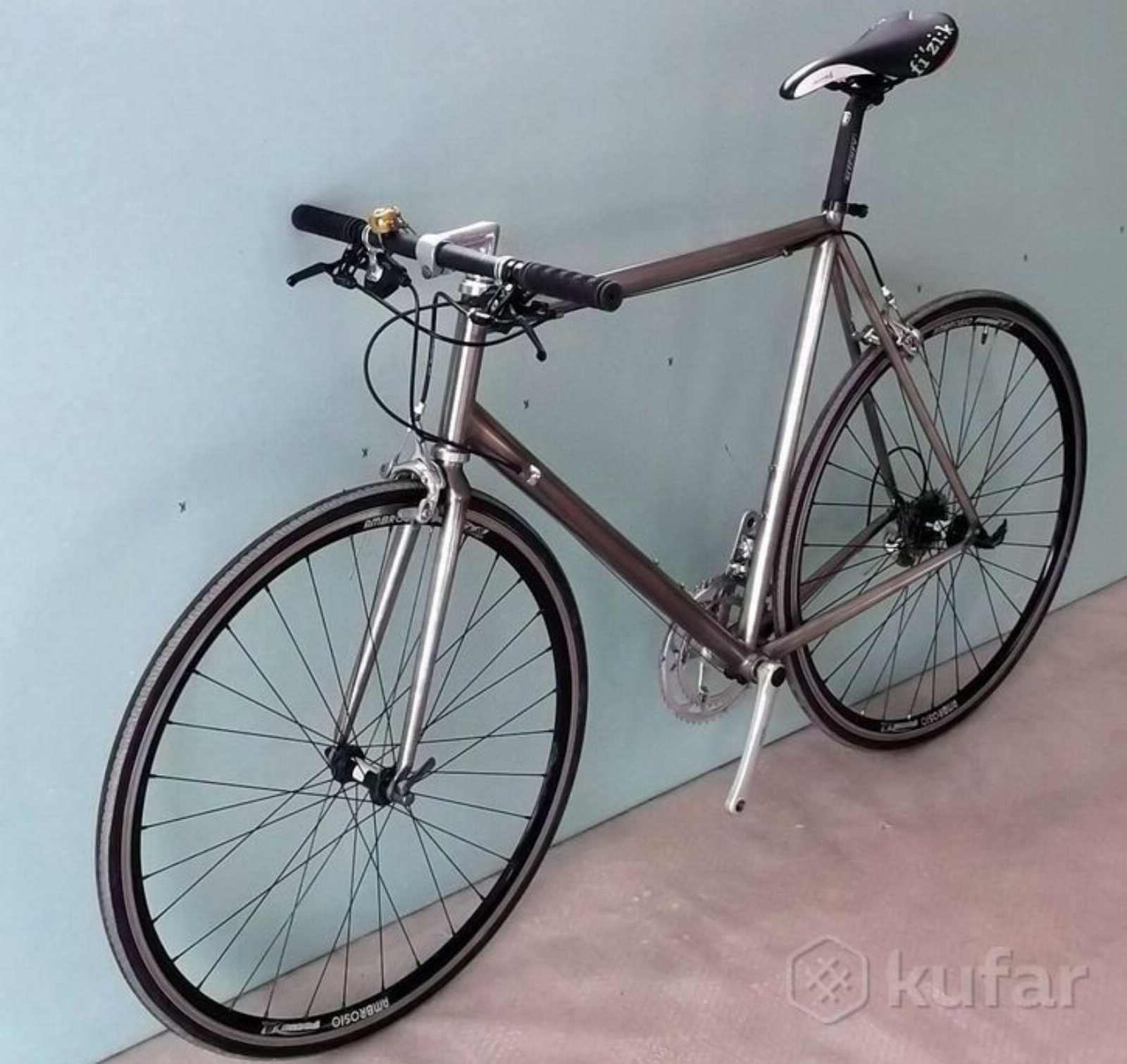 Титановый шоссейный велосипед Colnago Titanio Monotitan 1998 год