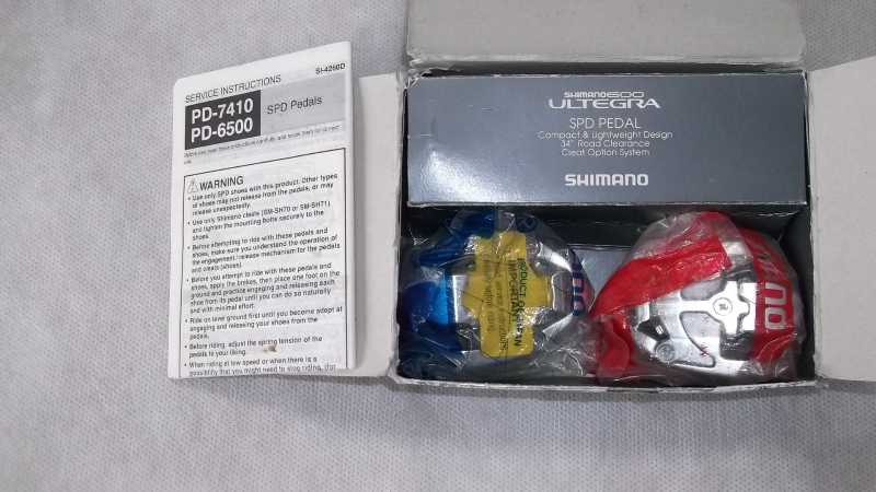 Simano 600 Ultegra PD-6500 SPD-Pedals новые педали полный комплект в заводской упаковке