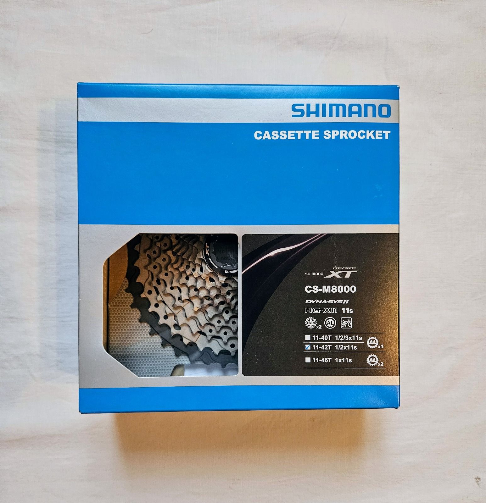 Кассета Shimano CS-M8000, 11ск.