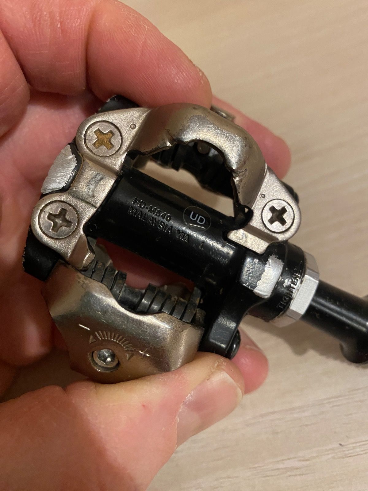 Педали Shimano PD-M540, чёрные