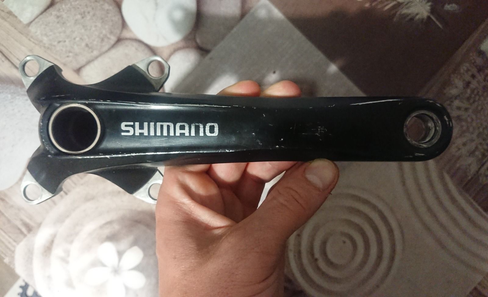 Шатуны Shimano FC-T551 с кареткой