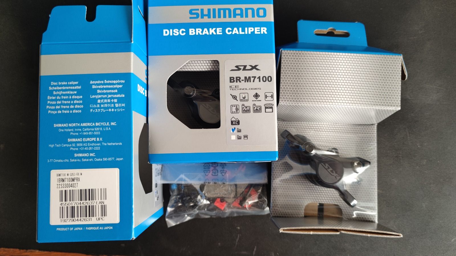 Калиперы тормозные Shimano SLX BR-M7100