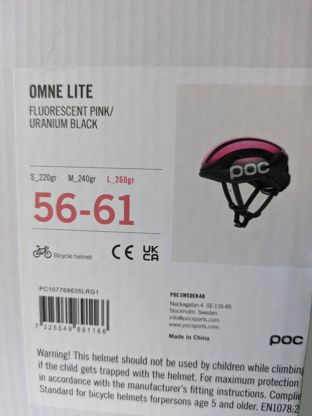 Шлем POC Omne Lite Helmet размер L