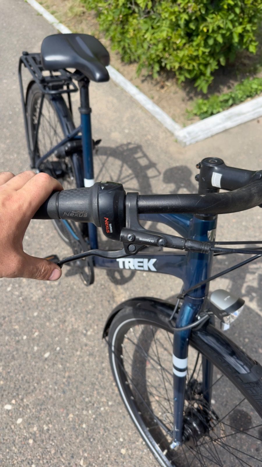 Trek District 3 на ремне и планетарке