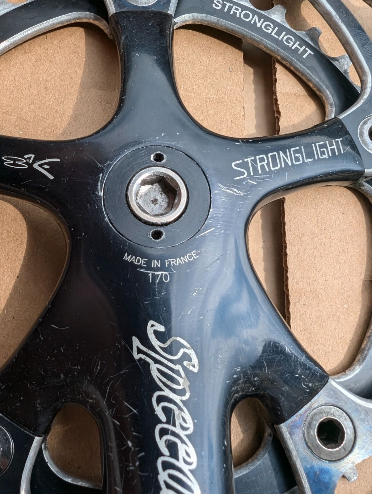 Шатуны Stronglight Speedlight 52/39