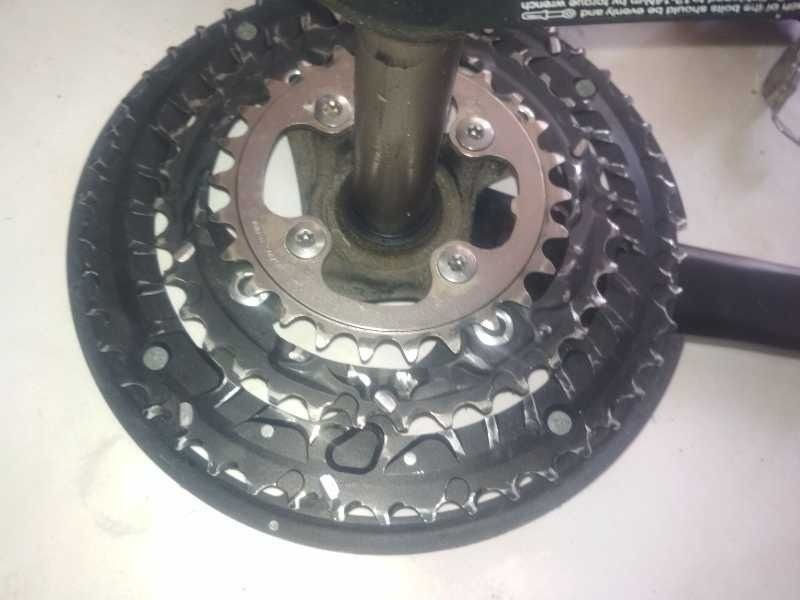 Комплект Shimano XT 3/10 бу