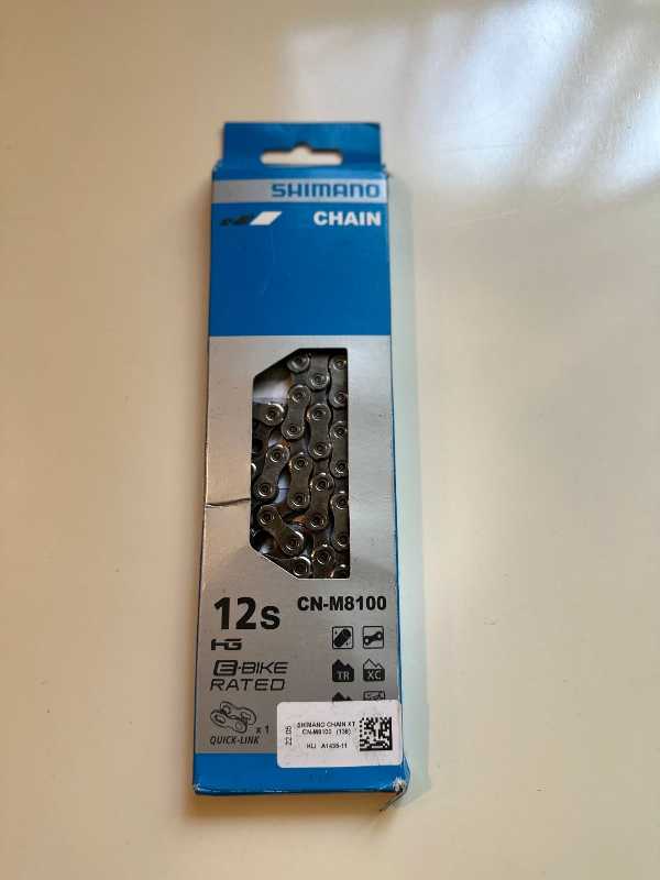 Цепь Shimano CN-M8100 (Deore XT) 12 скоростей