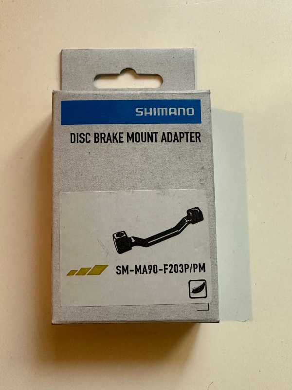 Тормозной адаптер Shimano SM-MA90-F203P/PM