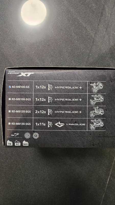 Задний переключатель Shimano Deore XT RD-M8100 12-скоростей