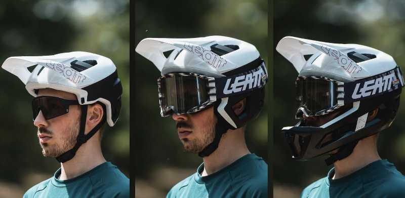 Leatt MTB Enduro 3.0 - брендовый велошлем 3 в 1.