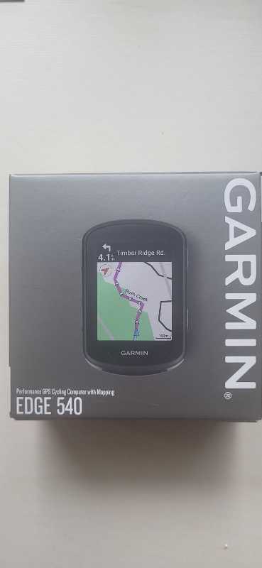 Garmin edge 540