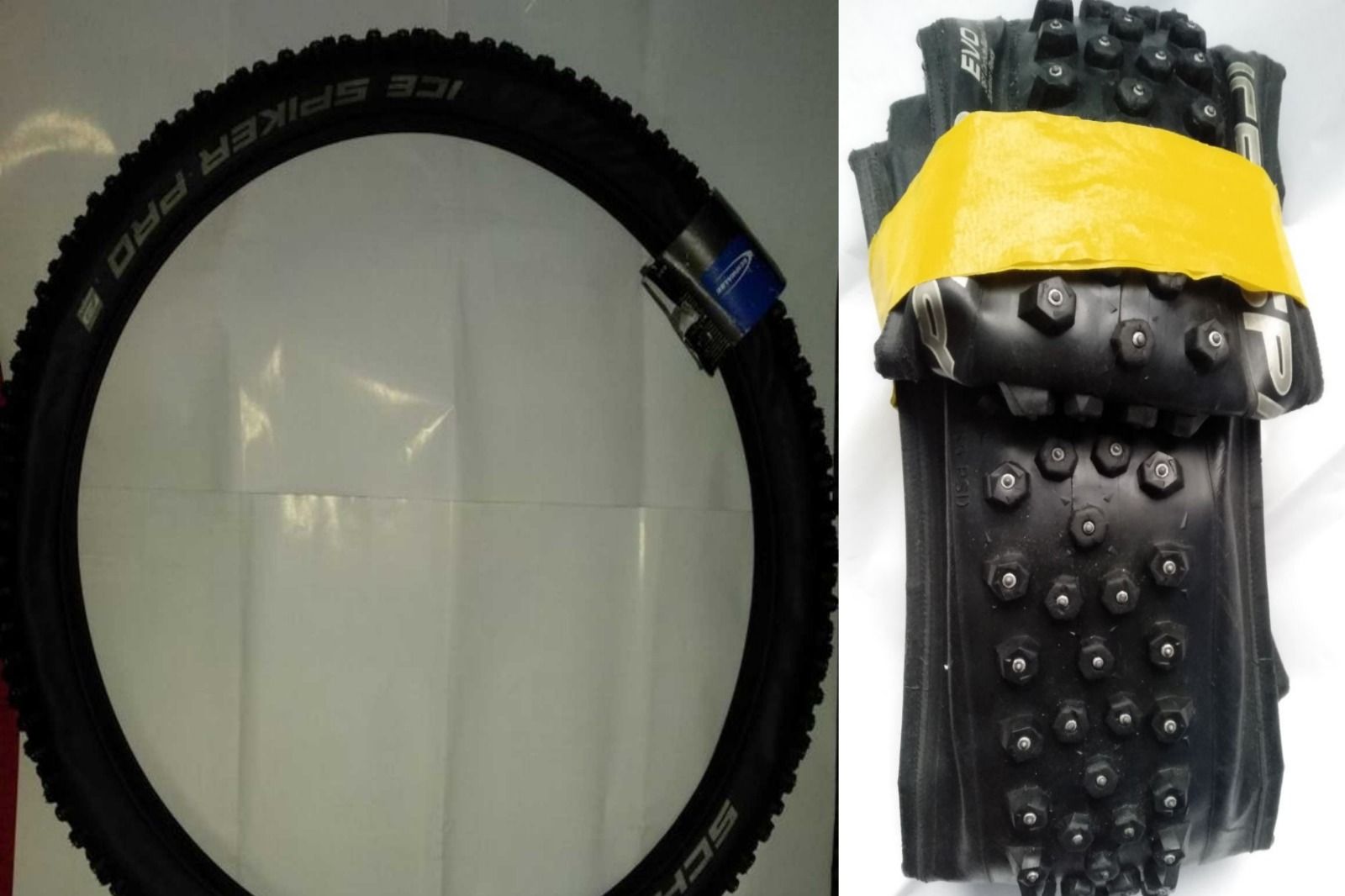 Велопокрышки шипованные schwalbe ice spiker pro 27.5*2.25/pro evo 26*2.1