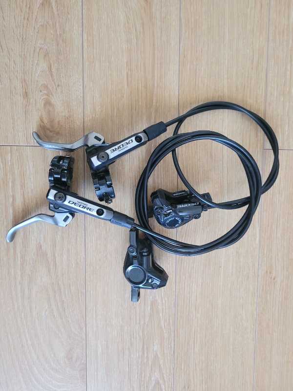 Гидравлика Shimano Deore BR-M596.
