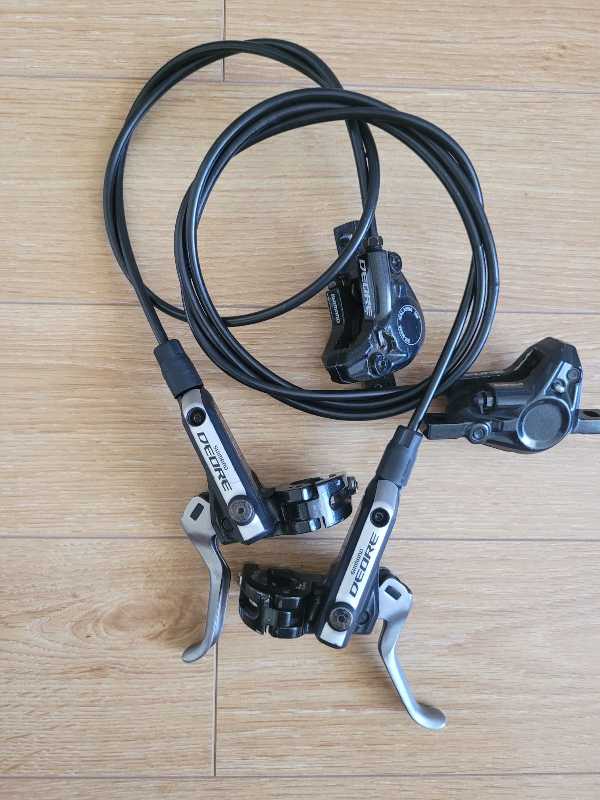 Гидравлика Shimano Deore BR-M596.