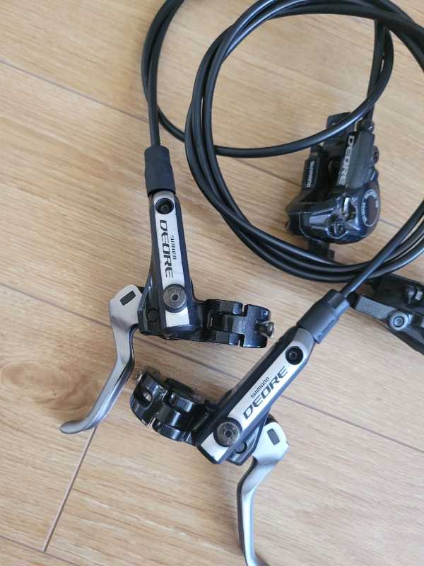 Гидравлика Shimano Deore BR-M596.