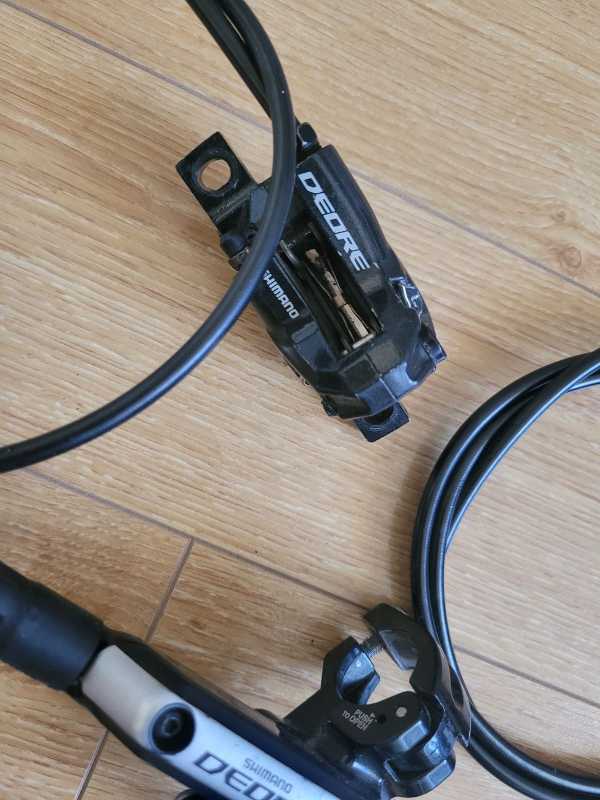 Гидравлика Shimano Deore BR-M596.