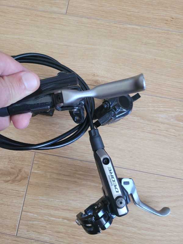 Гидравлика Shimano Deore BR-M596.