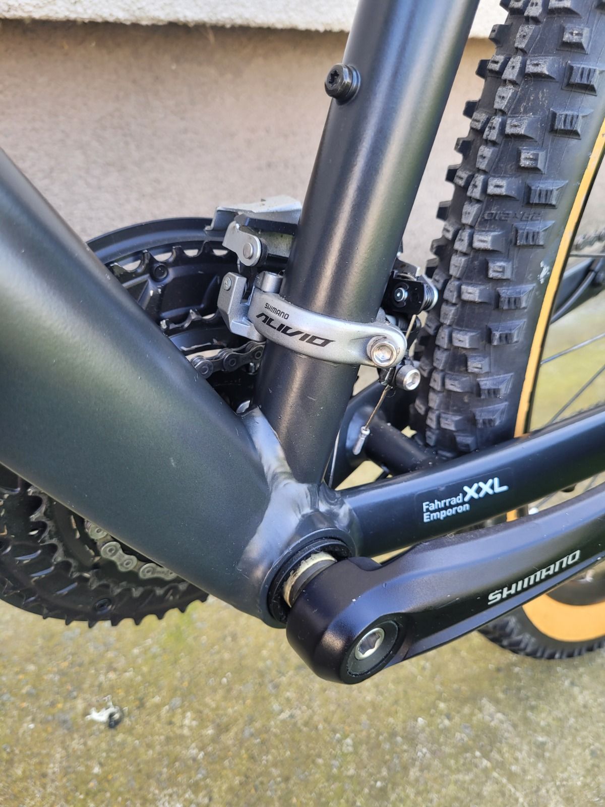 Велосипед CHOST SQUAERЕ CROSS-3, DEORE XT,  29 колёса.
