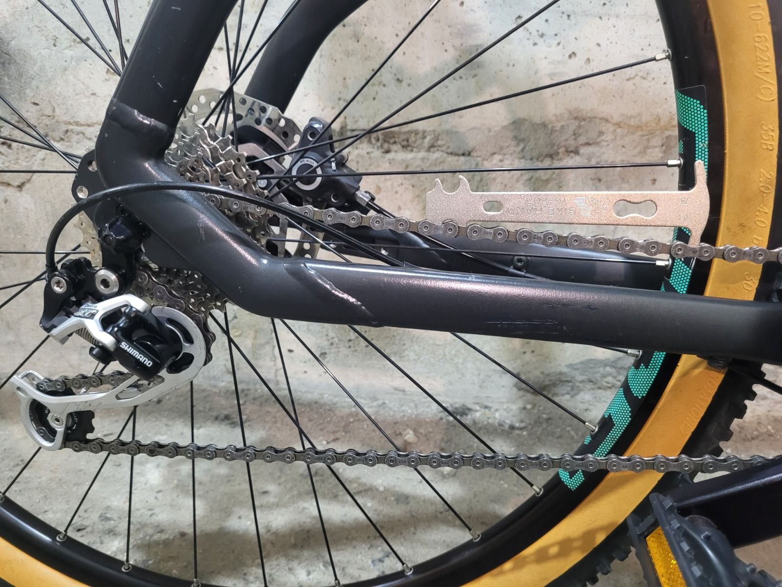 Велосипед CHOST SQUAERЕ CROSS-3, DEORE XT,  29 колёса.
