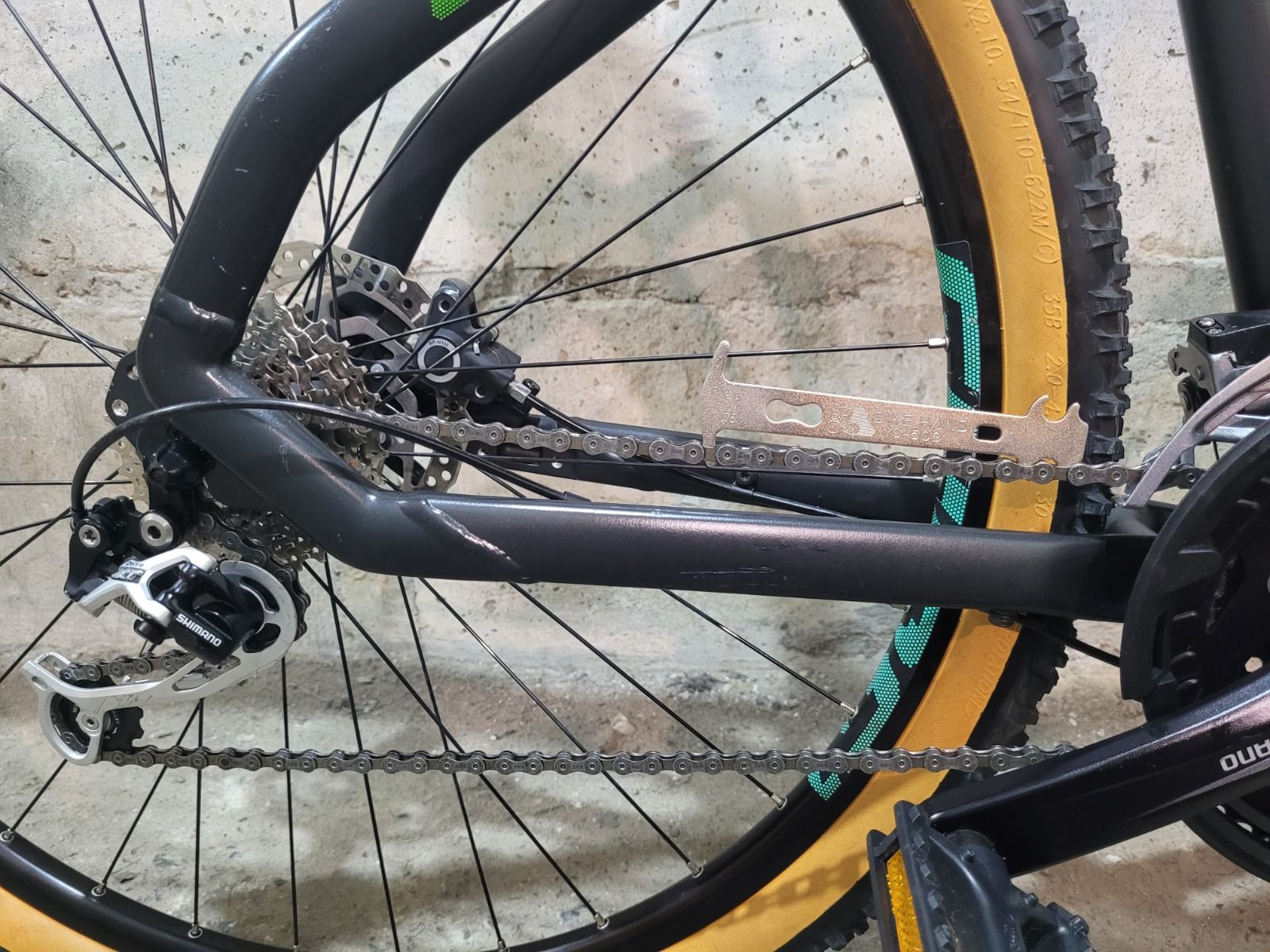 Велосипед CHOST SQUAERЕ CROSS-3, DEORE XT,  29 колёса.