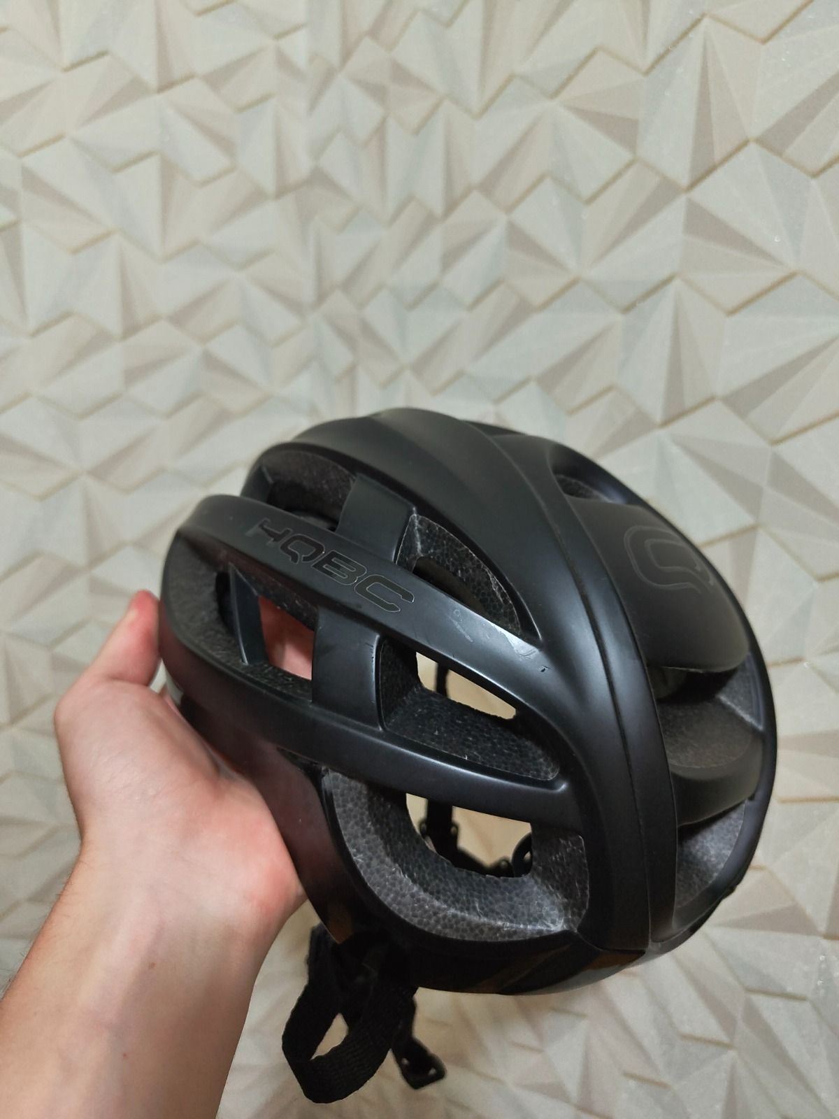 Шлем HQBC, TEHNIQ, Black,  РР 55-59