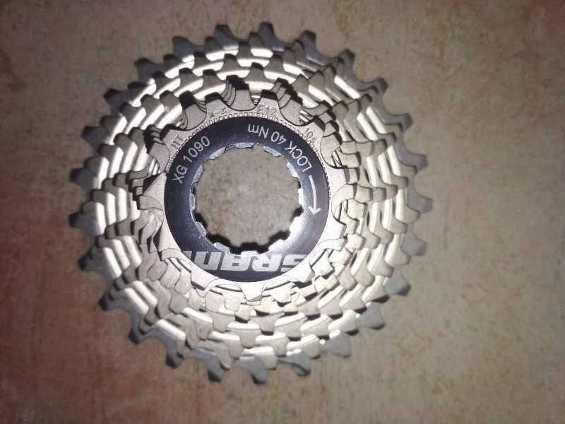 Топовая кассета Sram 1090 Red 11-25 цельнофрезированная