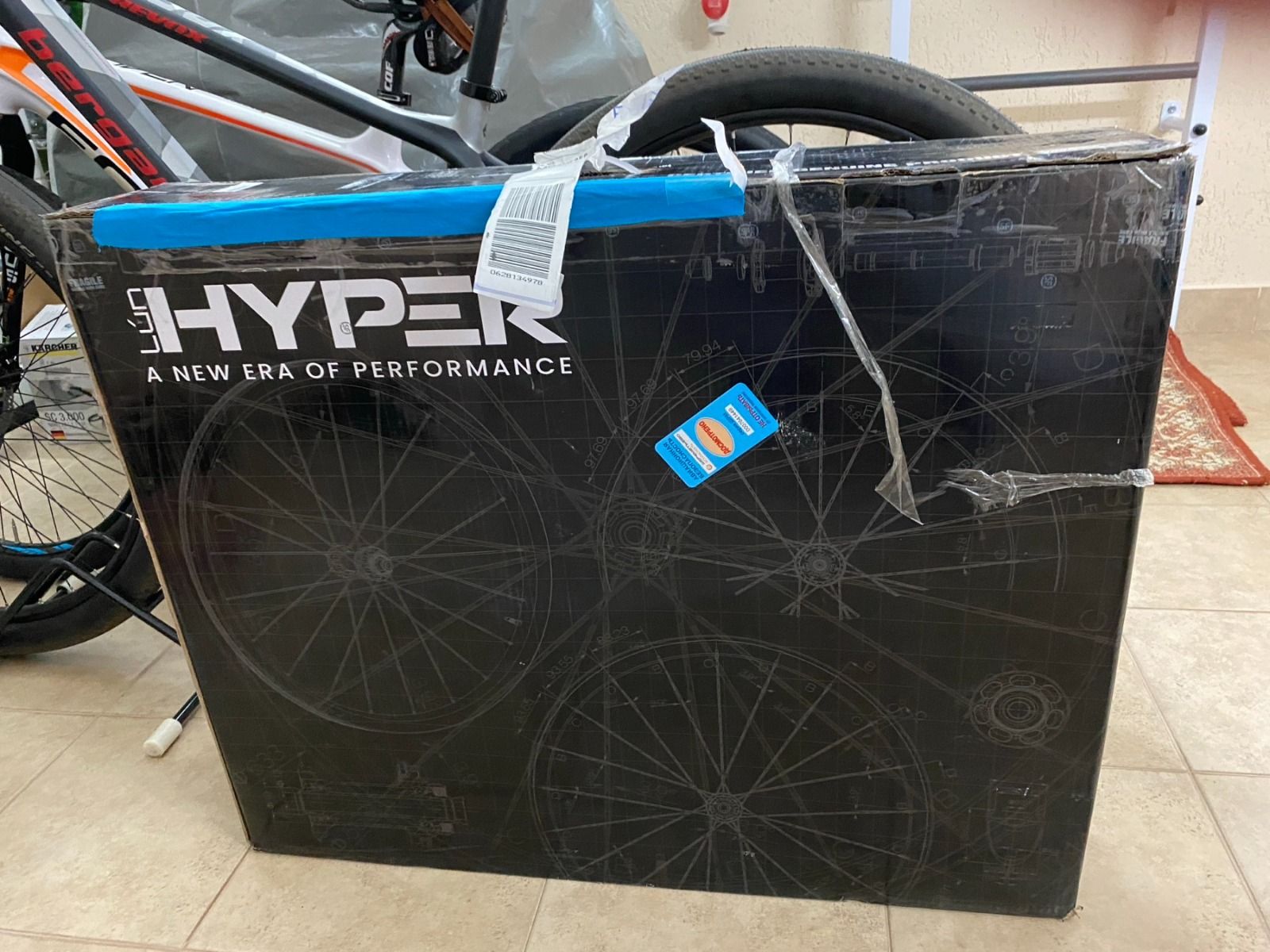 Колеса карбоновые HYPER D67 Disc Brake НОВЫЕ!